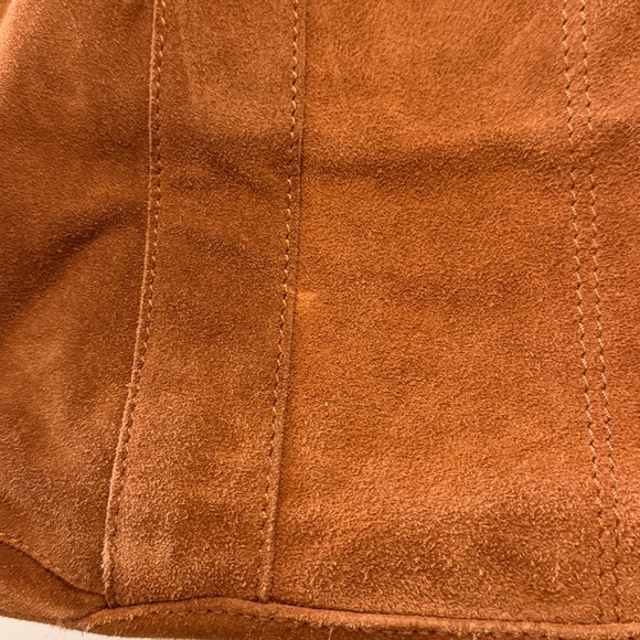 NWOT Free People Suede Caravan Tote - Picture 9 of 12